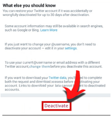 How to Delete Twitter - DeleteMyInfo
