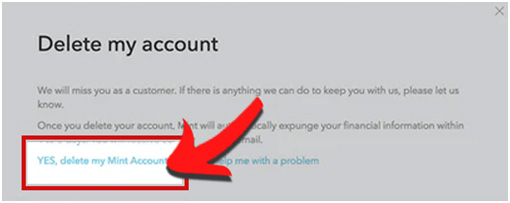 Delete Mint.intuit.com Account - DeleteMyInfo