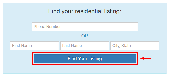 Remove Information from 411.info - DeleteMyInfo