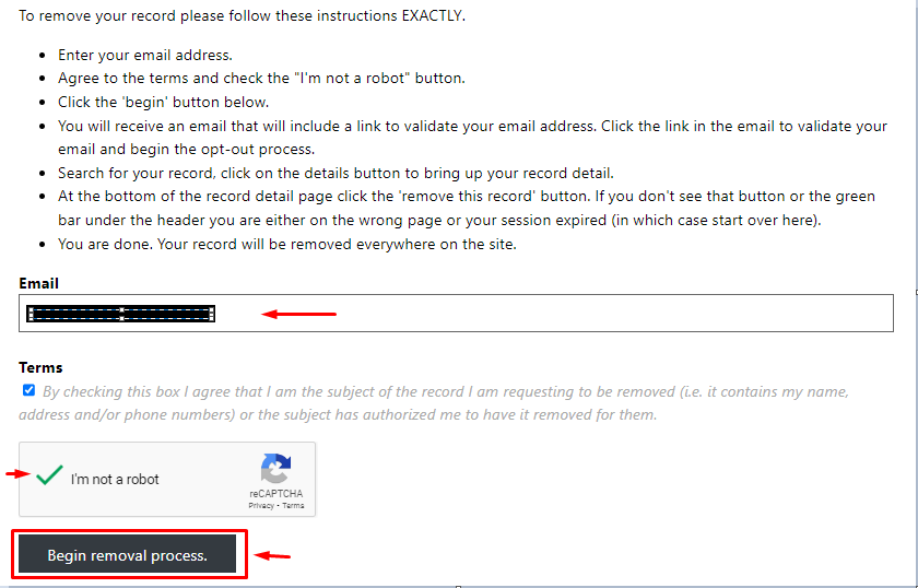 Remove Information From SearchPeopleFree.com - DeleteMyInfo