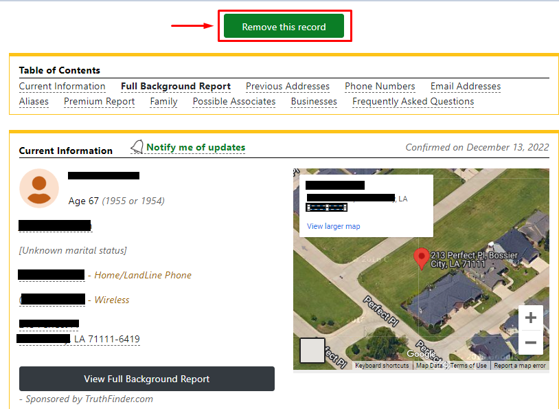 Remove Information From SearchPeopleFree.com - DeleteMyInfo
