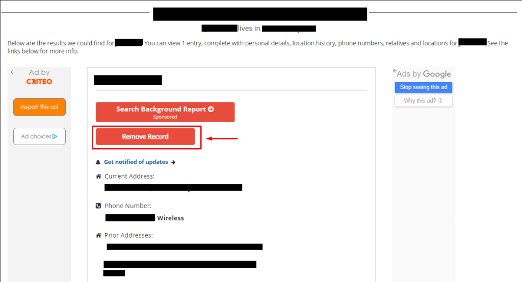 Remove Yourself From USPhoneBook.com - DeleteMyInfo