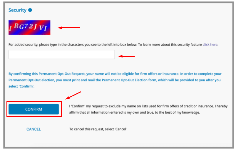 TransUnion.com opt out