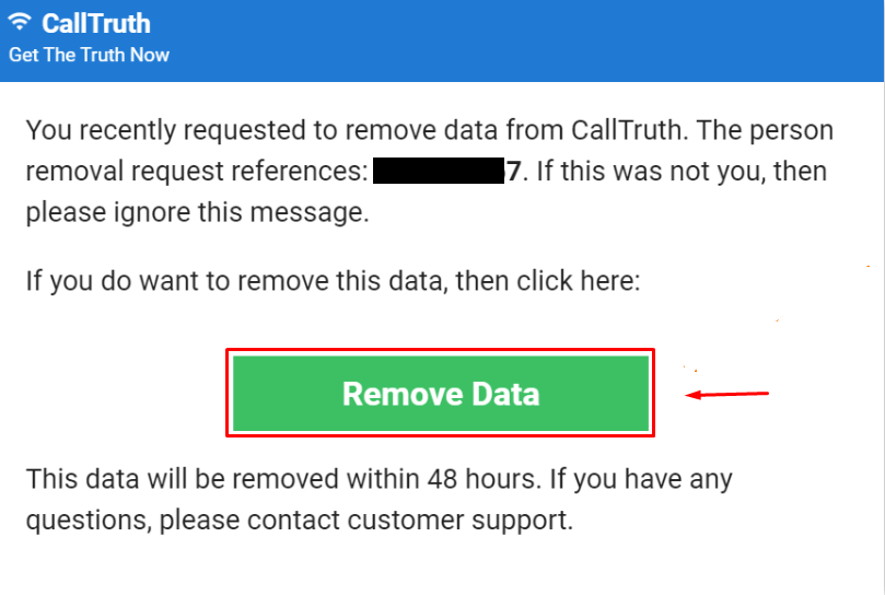CallTruth.com opt out