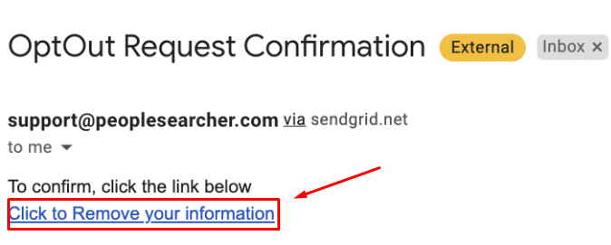 PeopleSearcher.com opt out