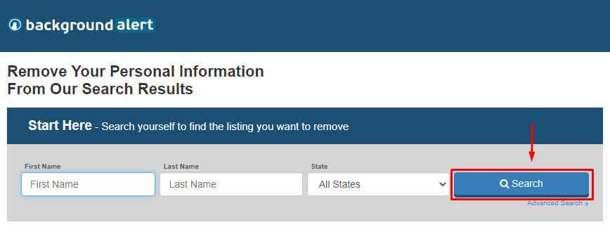 Backgroundalert.com opt out