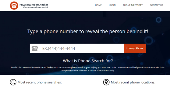 Privatenumberchecker