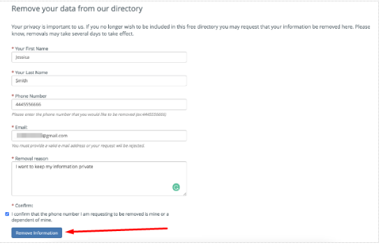Privatenumberchecker